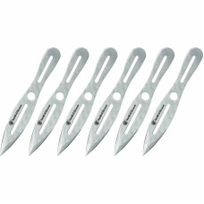 Smith & Wesson 6 Pack 8in Throwing Knives with Sheath