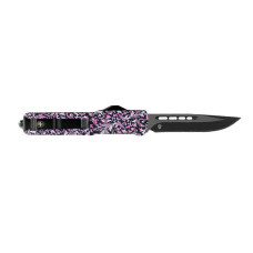 Templar Knife Premium Lightweight Slim Pink Fleur Power D2 Black Drop Point