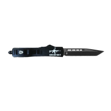 Templar Knife Slim Come and Take It AR Black Tanto- Automatic OTF Knife