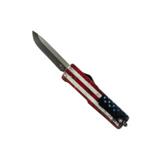 Templar Knife Premium Lightweight Slim US Flag Stonewashed D2 Drop Point