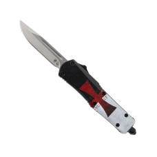 Templar Knife Gen II Small Templar Flag Drop Point - OTF Automatic Knife