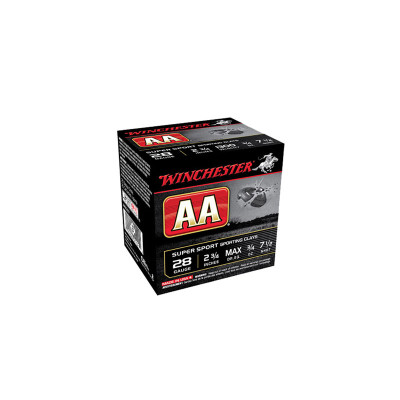 Winchester AA Super Sport 28Ga 2.75in 3/4oz #7.5 Shot - 25 Rounds