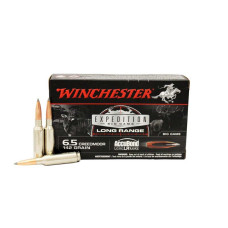 Winchester Ammo S65LR Expedition Big Game Long Range 6.5 Creedmoor 142 gr AccuBond - 20 Rounds