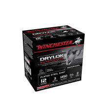 Winchester Drylock Super Steel High Velocity 12Ga 3in 1 1/4oz 1450fps #2 Shot - 25 Rounds