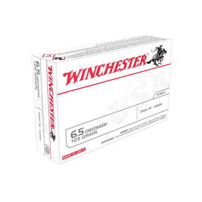 Winchester USA 6.5 Creedmoor 125gr Open Tip Range - 20 Rounds