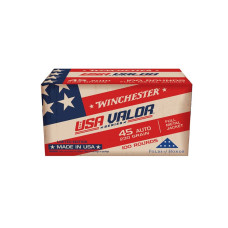 Winchester USA Valor .45 ACP 230gr FMJ - 100 Rounds