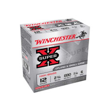 Winchester X126 Super-X High Brass 12ga 2.75" 1-1/4oz 6 Shot Shotshell Ammunition - 25 Rounds