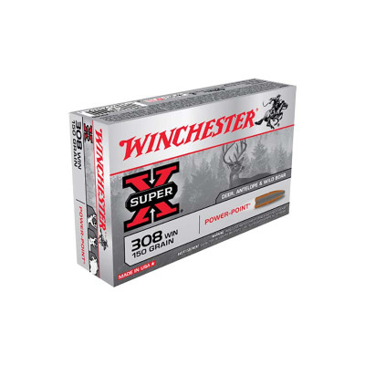 Winchester Super-X .308 WIN 150gr Power-Point - 20 Rounds