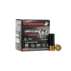 Winchester Drylock Super Steel Magnum 12Ga 2.75in 1 1/4oz #2 Shot - 25 Rounds