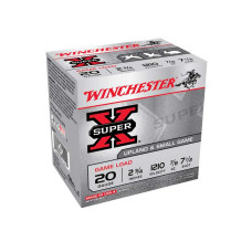 Winchester Super-X 20ga 2.75in 7/8oz #7.5 Shot Ammunition - 25 Rounds