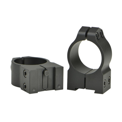 Warne 1TM 1in Tikka Fixed Medium Scope Rings - Matte Black