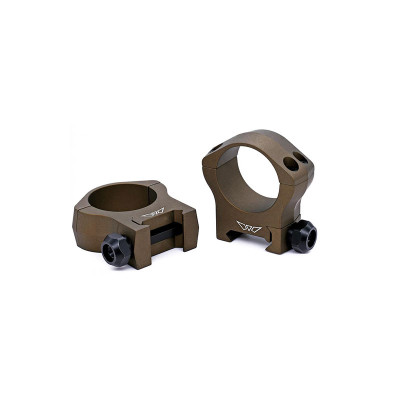 Warne 7214BB Mountain Tech 30MM Medium Rings - Burnt Bronze Cerakote